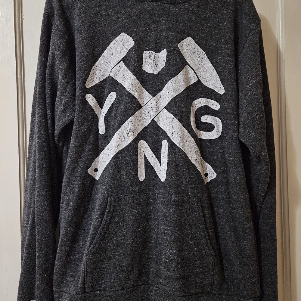 Charcoal Graphic Hoodie